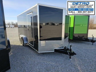 New 2025 Cargo Express XL SE 7.5' x 16' 7K Ramp Door V-nose Enclosed Cargo Trailer