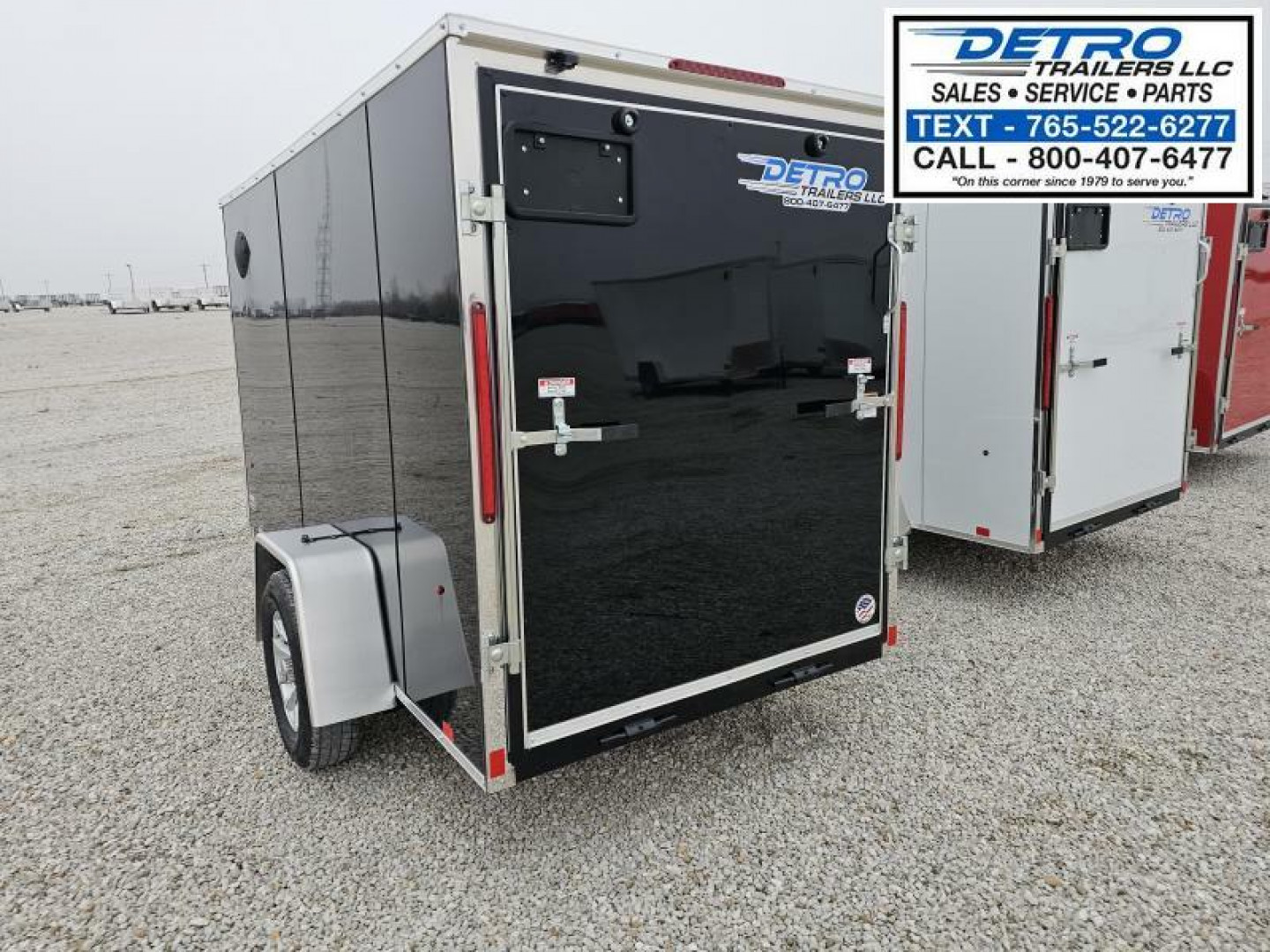 New 2025 Cargo Express EX DLX 5' x 10' 3K Idler Ramp Door V-nose Enclosed Cargo Trailer