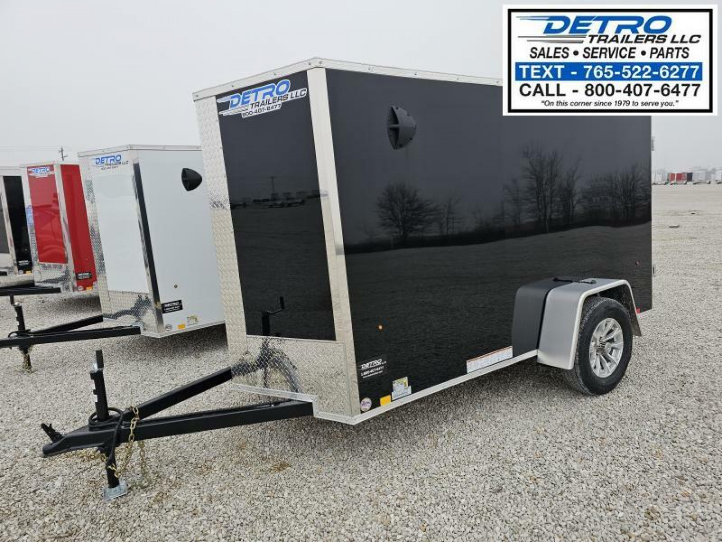 New 2025 Cargo Express EX DLX 5' x 10' 3K Idler Ramp Door V-nose Enclosed Cargo Trailer