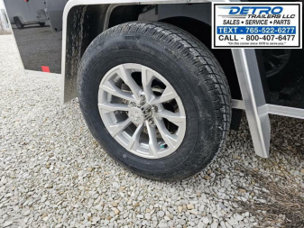 New 2025 Cargo Express EX DLX 5' x 10' 3K Idler Ramp Door V-nose Enclosed Cargo Trailer