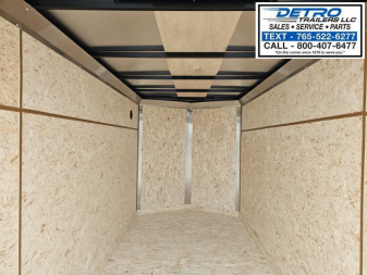 New 2025 Cargo Express EX DLX 5' x 10' 3K Idler Ramp Door V-nose Enclosed Cargo Trailer