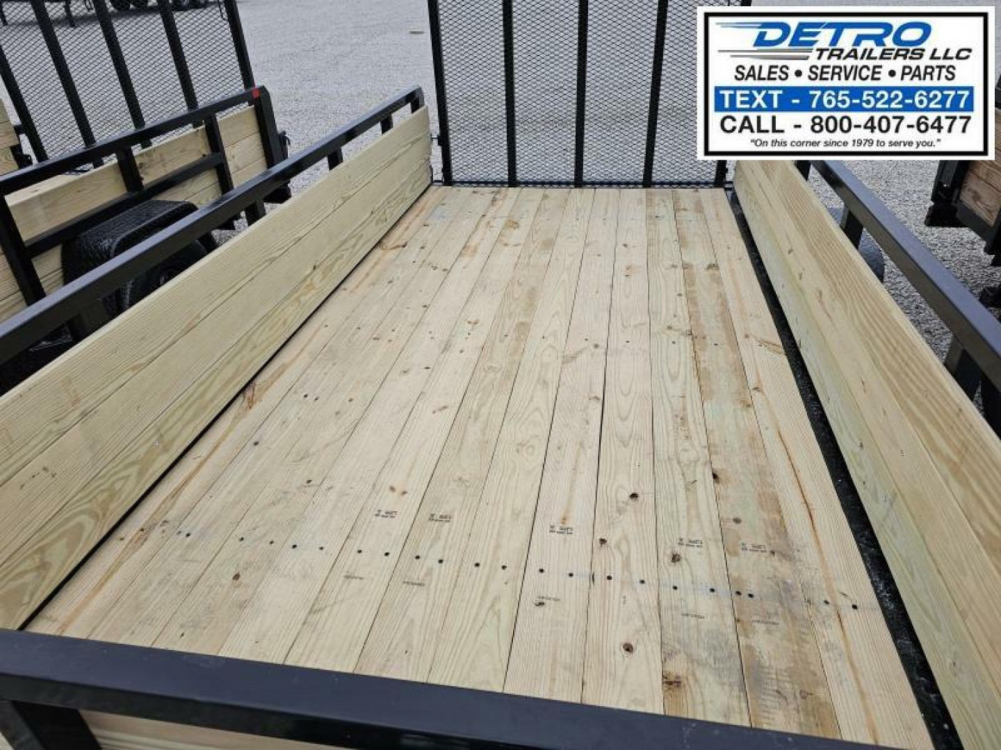 New 2025 Sure-Trac 6' x 12' 3K Idler Tube Top Three Board High Sided Utility Trailer