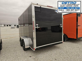 New 2025 Cargo Express XL SE 7' x 14' 7K Ramp Door V-nose Enclosed Cargo Trailer