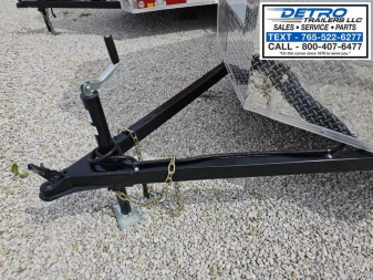 New 2025 Cargo Express EX DLX 5' x 8' 3K Idler Double Rear Door V-nose Enclosed Cargo Trailer