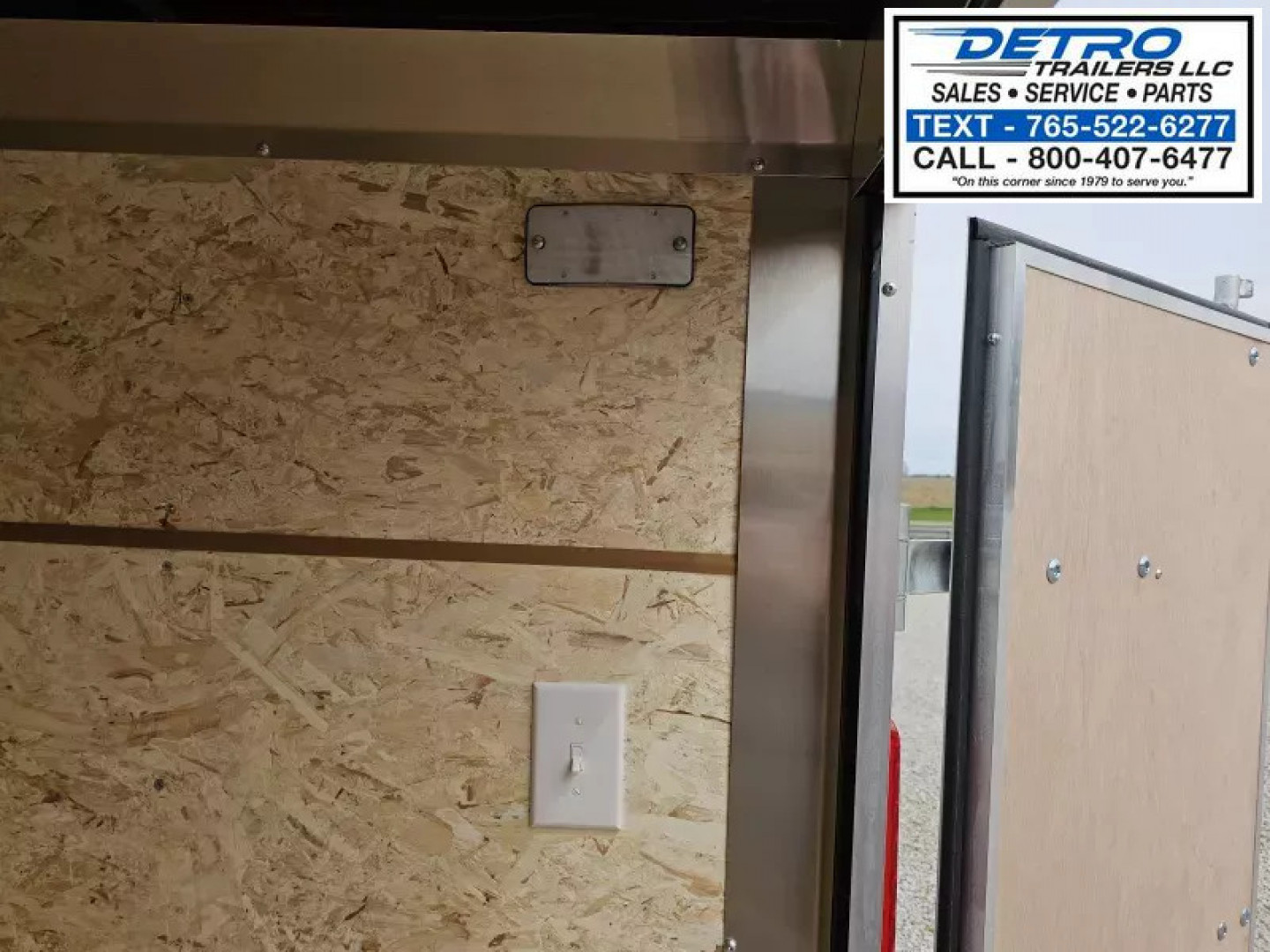 New 2025 Cargo Express EX DLX 5' x 8' 3K Idler Double Rear Door V-nose Enclosed Cargo Trailer