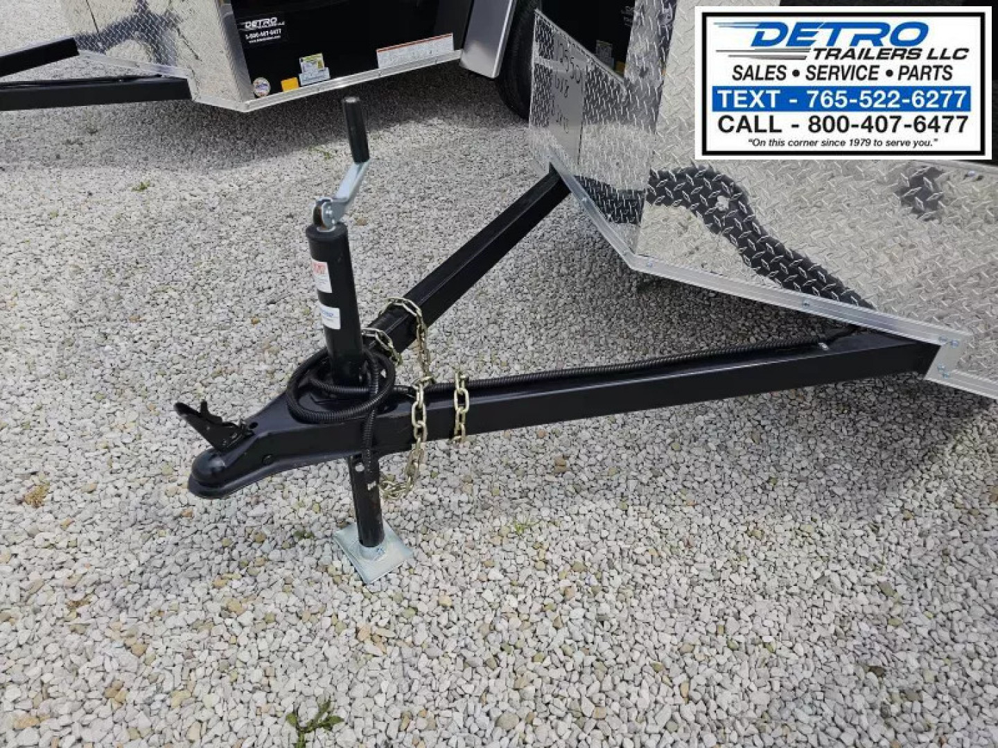 New 2025 Cargo Express EX DLX 5' x 8' 3K Idler Double Rear Door V-nose Enclosed Cargo Trailer