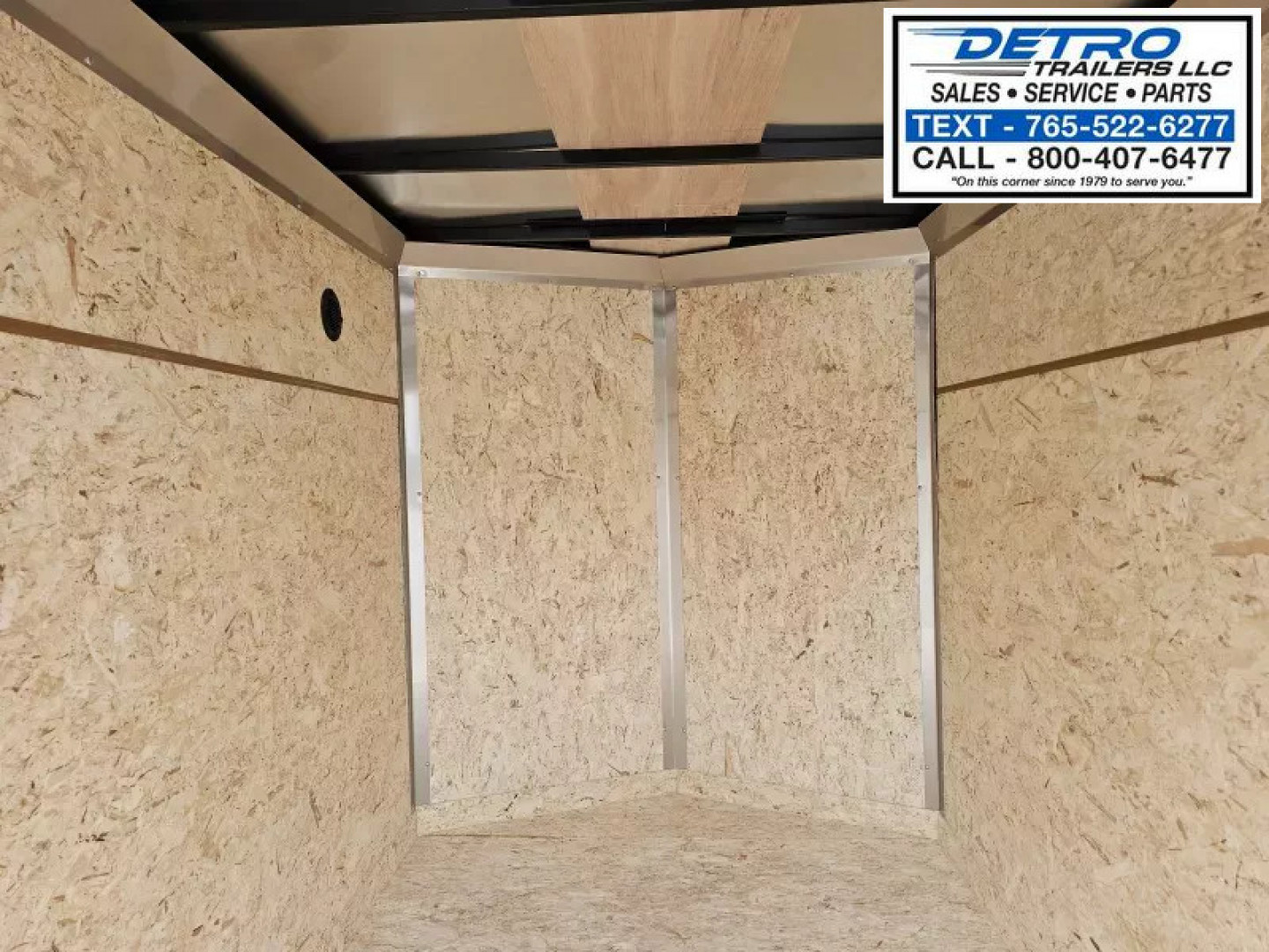 New 2025 Cargo Express EX DLX 5' x 8' 3K Idler Double Rear Door V-nose Enclosed Cargo Trailer