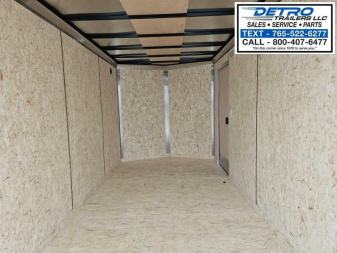 New 2025 Cargo Express EX DLX 7' x 14' 7K Ramp Door V-nose Enclosed Cargo Trailer