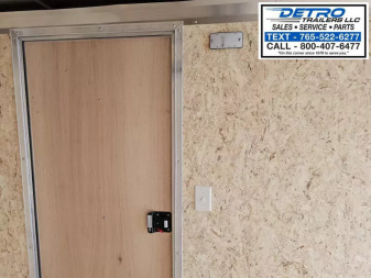 New 2025 Cargo Express EX DLX 6' x 12' 7K Double Rear Door V-nose Enclosed Cargo Trailer