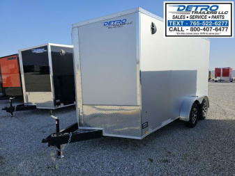 New 2025 Cargo Express XL SE 7' x 14' 7K Ramp Door V-nose Enclosed Cargo Trailer