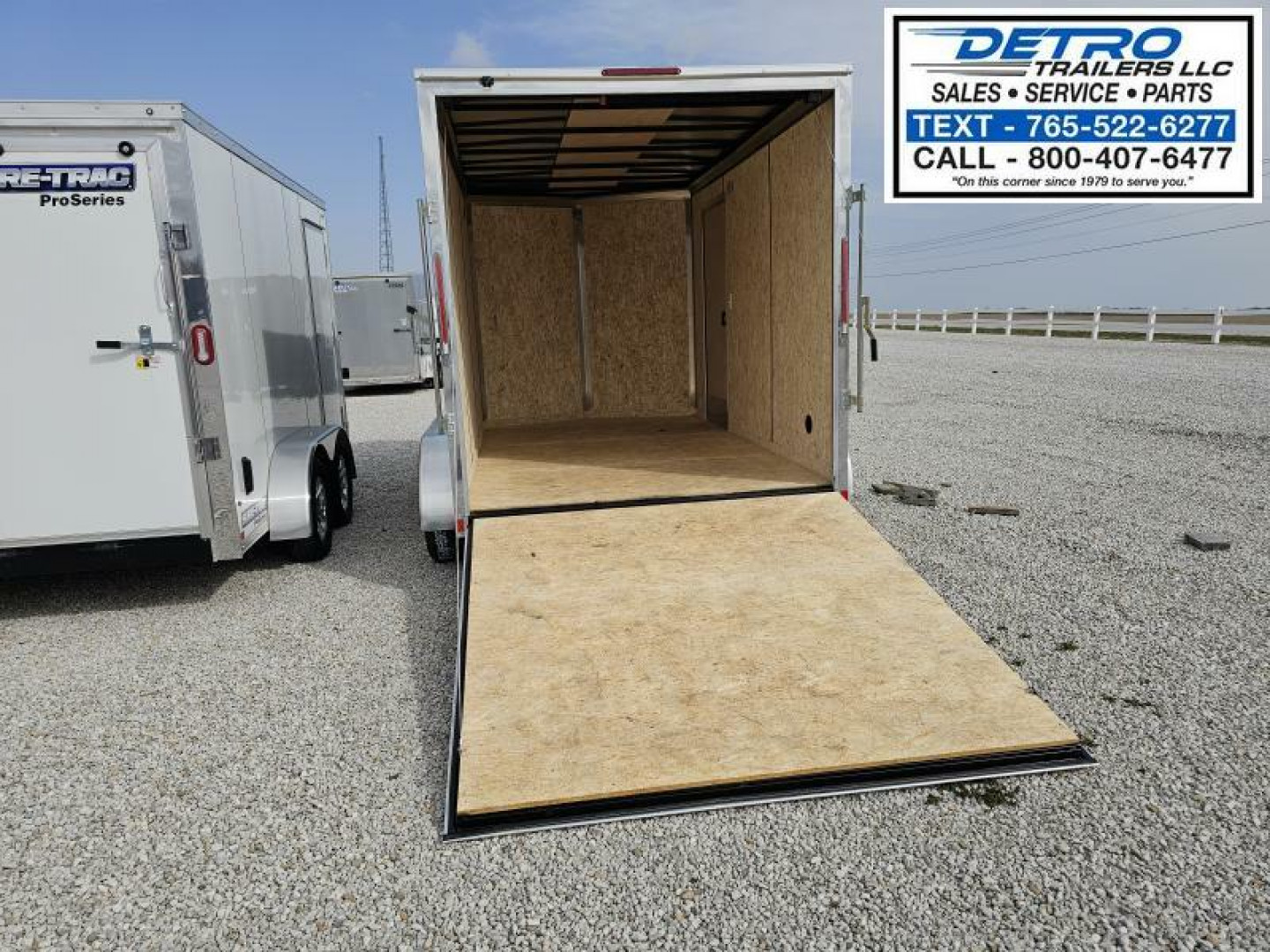 New 2025 Cargo Express EX DLX 7' x 12' 7K Ramp Door V-nose Enclosed Cargo Trailer