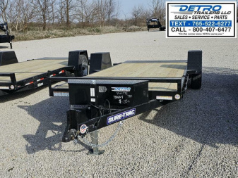 New 2025 Sure-Trac 78" x 16' (12+4) 7.8K Single Axle Tilt Bed Equipment Trailer