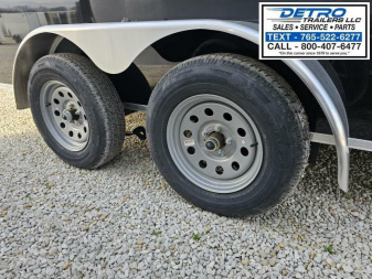 New 2025 Cargo Express XL SE 7' x 18' 7K Double Rear Door V-nose Enclosed Cargo Trailer