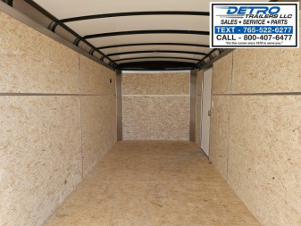 New 2025 Sure-Trac 7' x 16' 7K Ramp Door Pro Series Round Top Enclosed Cargo Trailer