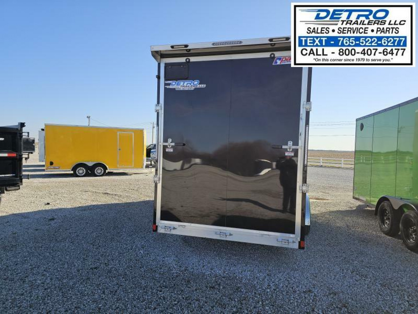 New 2025 Pace American 7' X 23' 7K Avalanche Aluminum Deluxe Enclosed Snowmobile Trailer