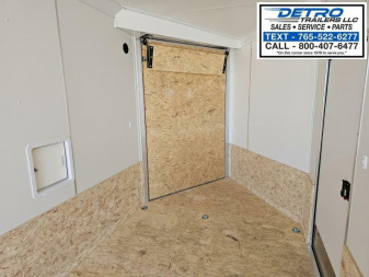 New 2025 Pace American 7' X 23' 7K Avalanche Aluminum Deluxe Enclosed Snowmobile Trailer