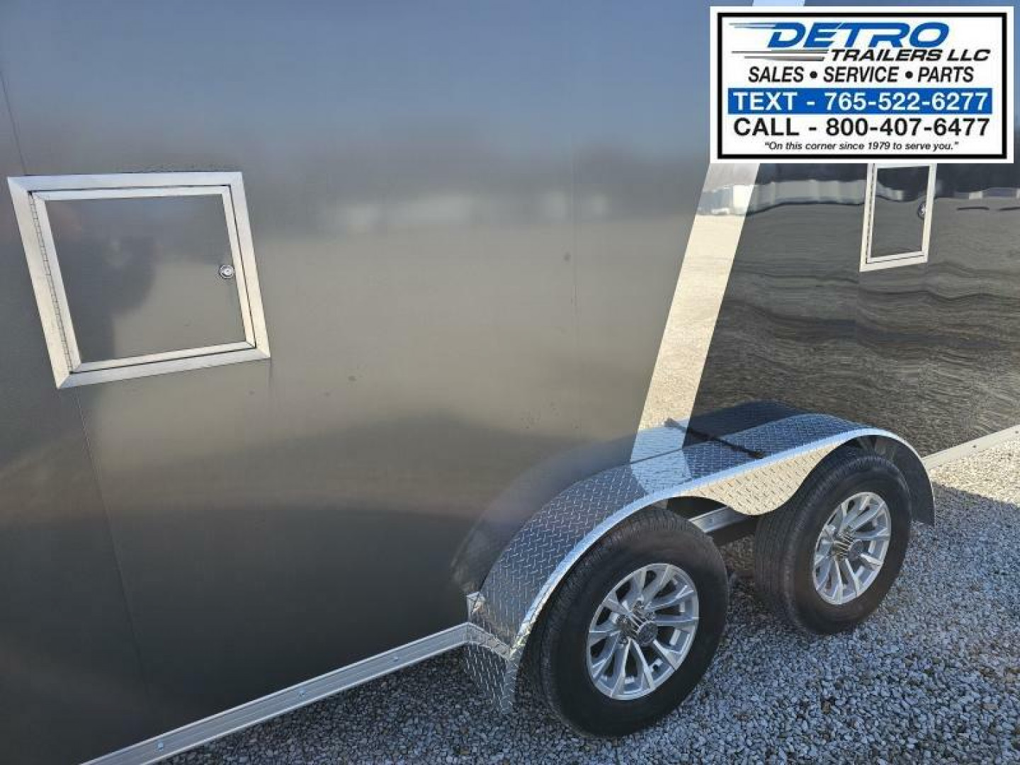 New 2025 Pace American 7' X 23' 7K Avalanche Aluminum Deluxe Enclosed Snowmobile Trailer