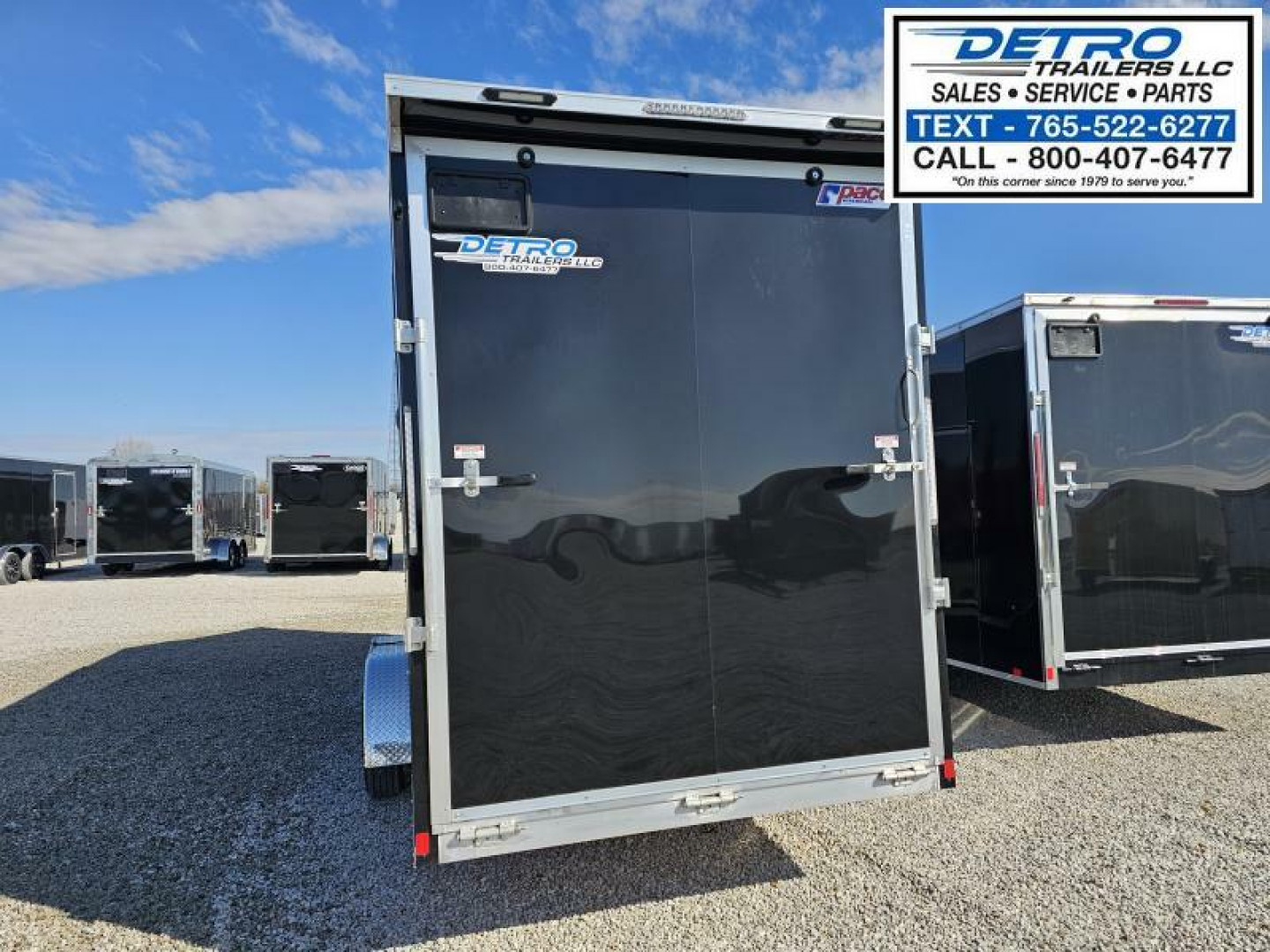 New 2025 Pace American 7' X 23' 7K Avalanche Aluminum Deluxe Enclosed Snowmobile Trailer