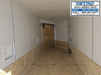 New 2025 Pace American 7' X 23' 7K Avalanche Aluminum Deluxe Enclosed Snowmobile Trailer