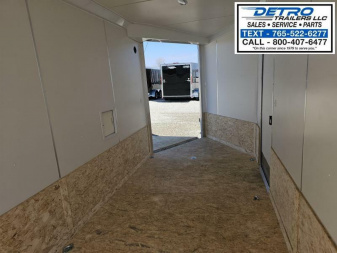New 2025 Pace American 7' X 23' 7K Avalanche Aluminum Deluxe Enclosed Snowmobile Trailer