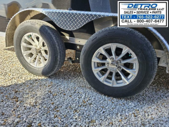 New 2025 Pace American 7' X 23' 7K Avalanche Aluminum Deluxe Enclosed Snowmobile Trailer