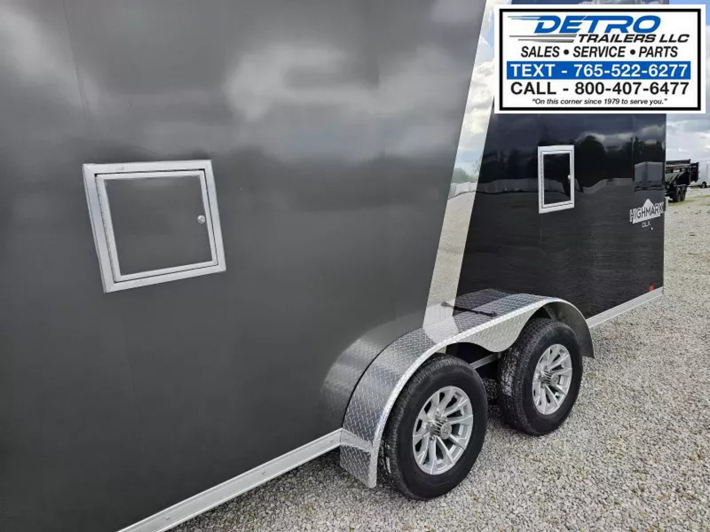 New 2025 Pace American 7' X 23' 7K Avalanche Aluminum Deluxe Snowmobile Trailer