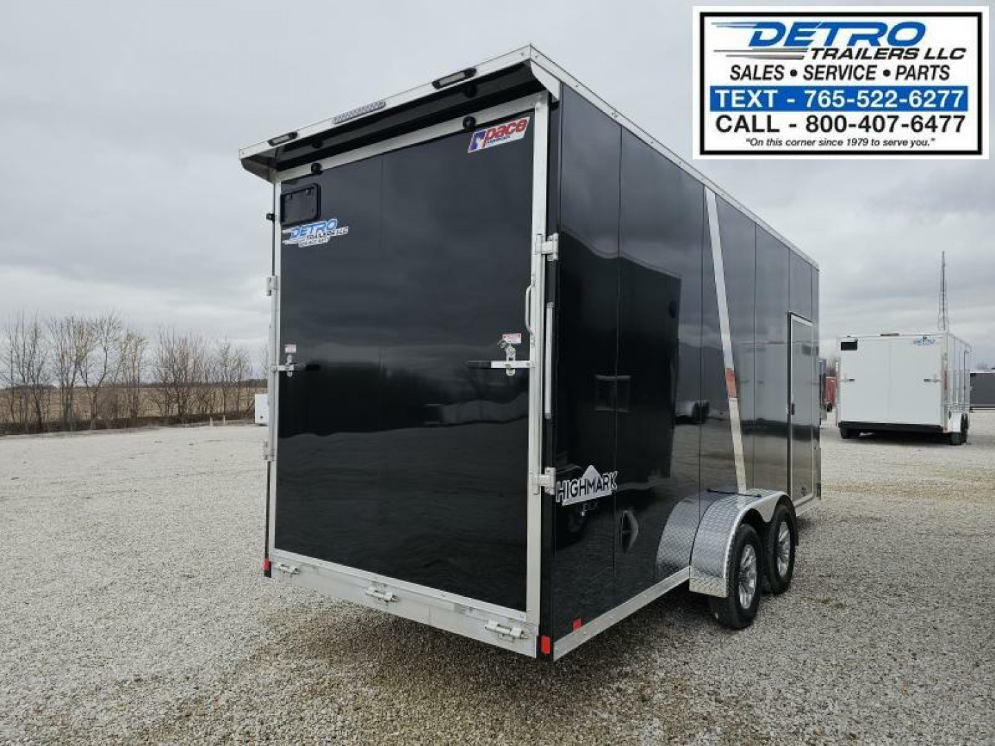 New 2025 Pace American 7' X 23' 7K Avalanche Aluminum Deluxe Snowmobile Trailer