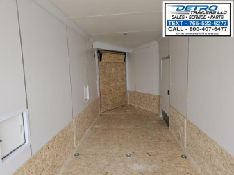 New 2025 Pace American 7' X 23' 7K Avalanche Aluminum Deluxe Snowmobile Trailer