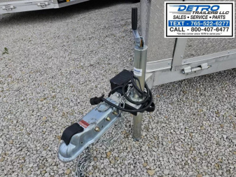 New 2025 Pace American 7' X 23' 7K Avalanche Aluminum Deluxe Snowmobile Trailer