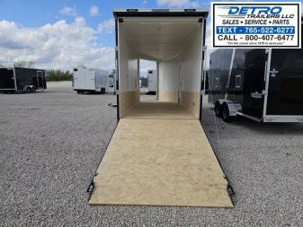 New 2025 Pace American 7' X 23' 7K Avalanche Aluminum Deluxe Snowmobile Trailer