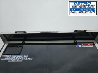 New 2025 Pace American 7' X 23' 7K Avalanche Aluminum Deluxe Snowmobile Trailer