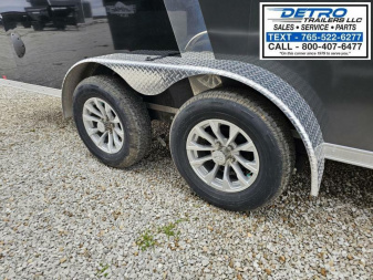 New 2025 Pace American 7' X 23' 7K Avalanche Aluminum Deluxe Snowmobile Trailer