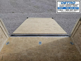 New 2025 Pace American 7' X 23' 7K Avalanche Aluminum Deluxe Snowmobile Trailer