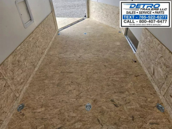 New 2025 Pace American 7' X 23' 7K Avalanche Aluminum Deluxe Snowmobile Trailer