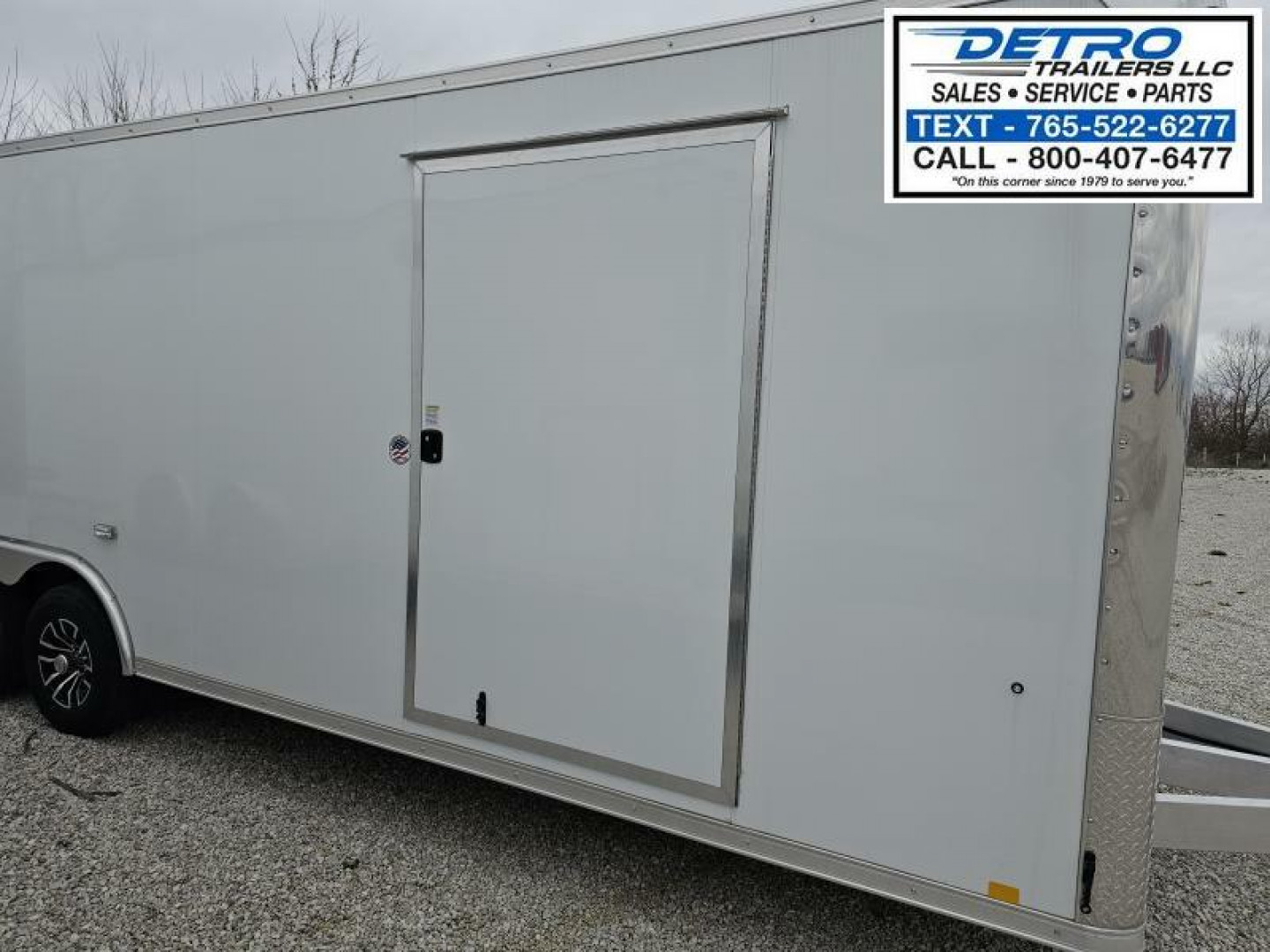 New 2025 Look Trailers VISION 8.5' x 26' 10K Aluminum Bullnose Car/Racing Trailer