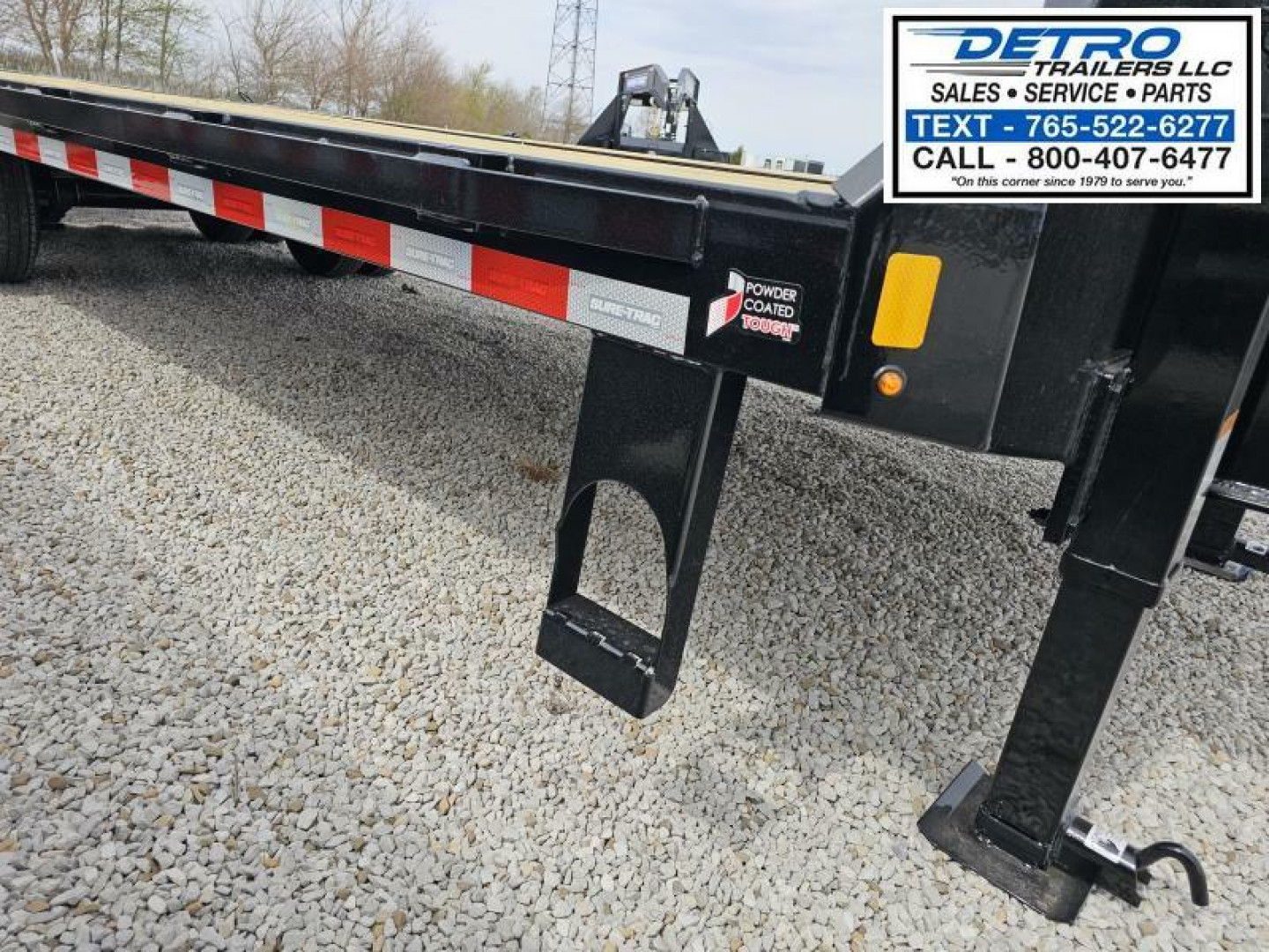 New 2025 Sure-Trac 102" x 25' (20+5) 22.5K HD Gooseneck Low Profile Beavertail Deckover Trailer