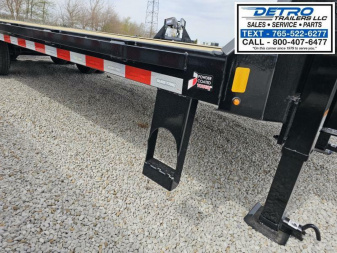 New 2025 Sure-Trac 102" x 25' (20+5) 22.5K HD Gooseneck Low Profile Beavertail Deckover Trailer