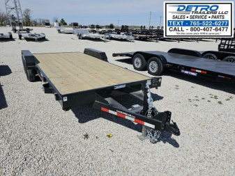 New 2025 Cam Superline 20' 5 Ton Wood Deck Car Hauler Trailer