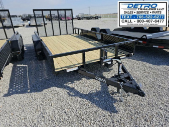 New 2025 Cam Superline 7' x 14  7K Tube Top ATV Utility Trailer