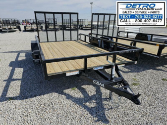New 2025 Cam Superline 7' x 12' 3K Idler Tube Top Utility Trailer