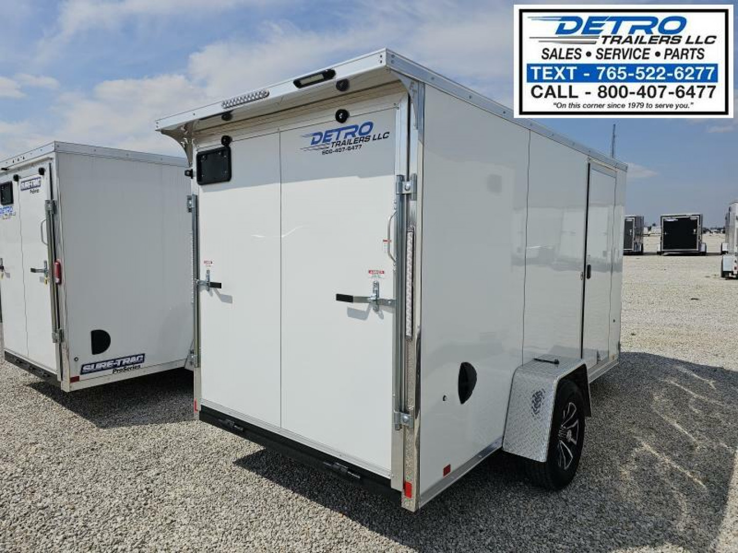 New 2024 Formula Trailers 6' x 12' 3K Idler Ramp Door Enclosed Cargo Trailer