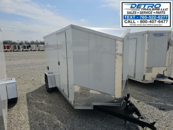New 2024 Formula Trailers 6' x 12' 3K Idler Ramp Door Enclosed Cargo Trailer
