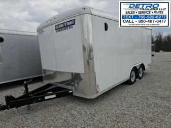 New 2024 Sure-Trac Landscape Pro 102" x 16' 7K Ramp Door Enclosed Cargo Trailer