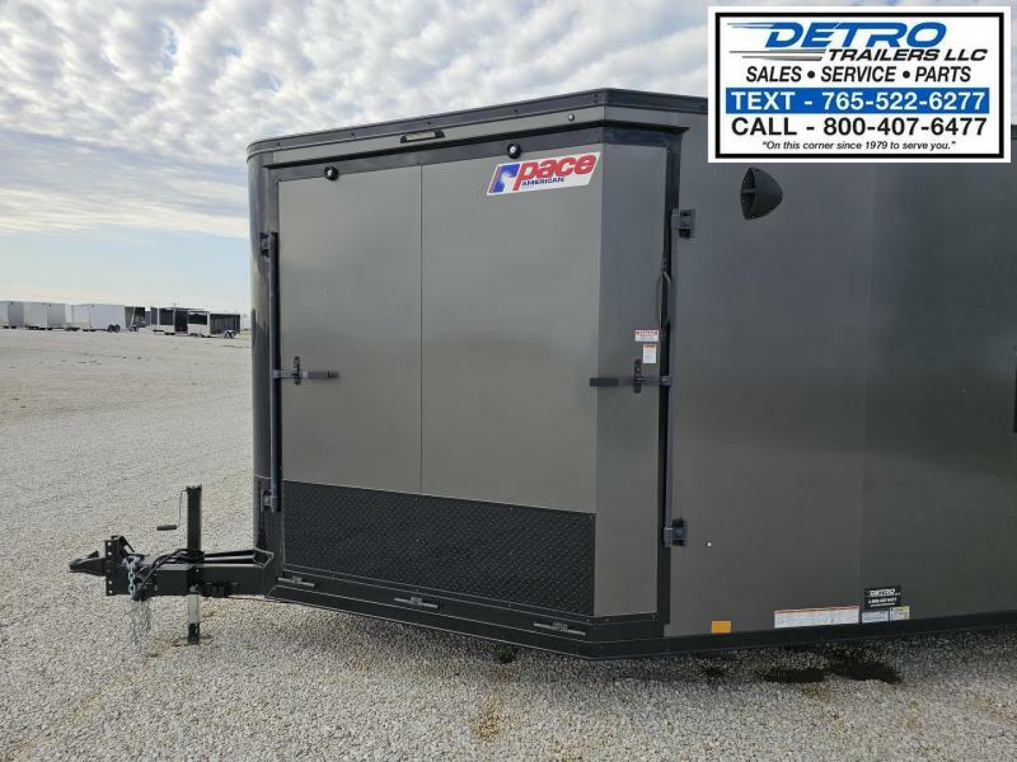 New 2023 Pace American 102" x 29' 10K Cargo Sport V-Nose Enclosed Motorsport Trailer