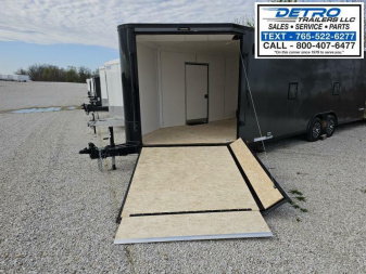 New 2023 Pace American 102" x 29' 10K Cargo Sport V-Nose Enclosed Motorsport Trailer