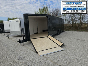 New 2023 Pace American 102" x 29' 10K Cargo Sport V-Nose Enclosed Motorsport Trailer