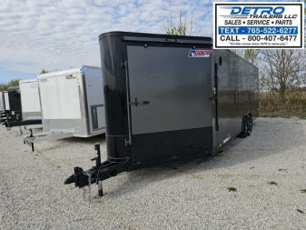 New 2023 Pace American 102" x 29' 10K Cargo Sport V-Nose Enclosed Motorsport Trailer