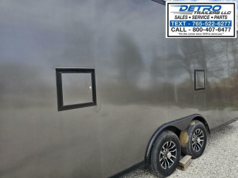 New 2023 Pace American 102" x 29' 10K Cargo Sport V-Nose Enclosed Motorsport Trailer