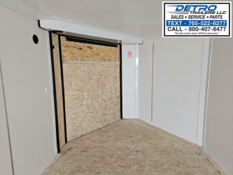 New 2023 Pace American 102" x 29' 10K Cargo Sport V-Nose Enclosed Motorsport Trailer