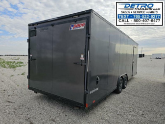 New 2023 Pace American 102" x 29' 10K Cargo Sport V-Nose Enclosed Motorsport Trailer